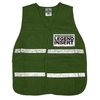 Kishigo Green, Not ANSI Compliant, Incident Command Vest 3705I